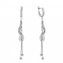 Срібні сережки-підвіски (2E22277)