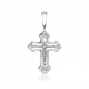 Срібний хрестик. Розп'яття Христове (31359/12/1)