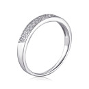 Срібна каблучка з фіанітами 3RI71255-R/12/1