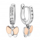 Срібні сережки-підвіски з фіанітами (500849-СЗНРл.к)