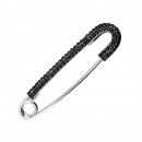 Срібна булавка з фіанітами (8219чр)