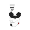 Срібна підвіска Міккі Маус з емаллю (9540078чб)