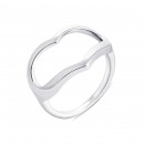 Срібна каблучка Серце (К2/1085-16.5)