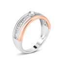 Срібна каблучка з фіанітами (SZDR28524)