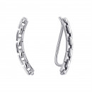 Срібні сережки-кафи (ВС-226р)