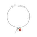 Срібний браслет з емаллю  BRT_10929-B/16/392