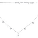 Срібне кольє (CLT  11515 RH-K/12)