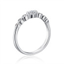 Срібна каблучка з фіанітами (SZDR09762-R/12/1)