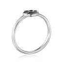 Срібна каблучка Лапка з емаллю (SZDR07826-R/12/389)