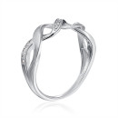 Срібна каблучка з фіанітами (SZR167-R/12/1)