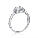 Срібне каблучка з фіанітами (SZDR00257-R/12/1)