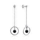 Срібні сережки-підвіски GE02243A-E/12/4590