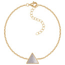 Срібний браслет з перламутром  HJB-1799-GOLD-B/20/1101