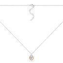 Срібне кольє з перламутром HJN-2154-S-2-K/15/1090