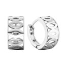 Срібні сережки-конго (HKS-04)