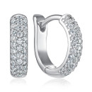 Срібні сережки з фіанітами JB01488-E/12/1