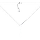 Срібне кольє з фіанітами JC00639-K/12/1