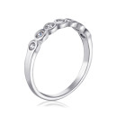 Срібна каблучка з фіанітами PA00350-R/12/1