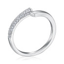 Срібна каблучка з фіанітами PDA04989-R/12/1
