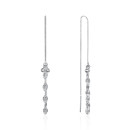 Срібні сережки-протяжки SE00469-E/12