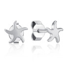 Срібні сережки-пусети Морська Зірочка (SE00927-E/12)