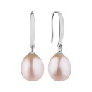 Срібні сережки з перлами (SE01929)