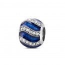 Срібна намистина шарм Безтурботність (3961эс)