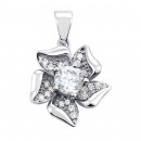 Срібна підвіска з фіанітами (1PE66653)