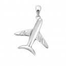Срібна підвіска Літак (2P20334)