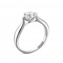 Срібна каблучка з фіанітом (8028 Р)