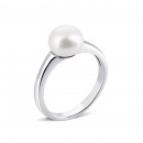 Срібна каблучка з перлами (1790/1р-PWT)