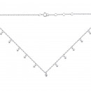 Срібне кольє (6149/45)