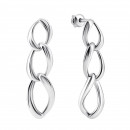 Срібні сережки-підвіски (82784)