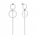 Срібні сережки-підвіски (25012/60)