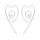 Срібні сережки-протяжки (продевки) (С2/2013)