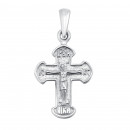 Срібний хрестик. Розп'яття Христове (31349/12/1)