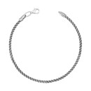 Браслет на нитці (SGrit2mm Gray BR ROD)