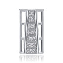 Срібна підвіска з фіанітами SZDP00584-P/12/1