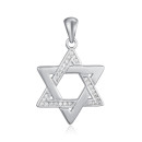 Срібна підвіска Зірка Давида з фіанітами SZDP02269-P/12/1