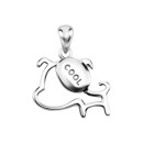 Срібна підвіска (SZDP03620)