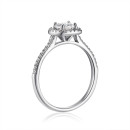 Срібна каблучка з фіанітами  SZDR00214-R/12/1