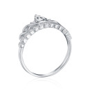 Срібна каблучка з фіанітами (SZDR01098-R/12/1)
