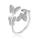 Срібна каблучка з фіанітами SZDR10354-R/12/1