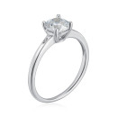 Срібна каблучка з фіанітами SZDR16726-R/12/1