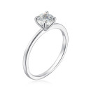 Срібна каблучка з фіанітом SZDR16790-R/12/1