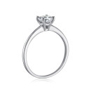 Срібна каблучка з фіанітом SZDR16857-R/12/1