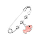 Срібна булавка з емаллю (SZDX00381)