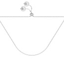 Cрібне кольє з перлами  (Tie 2 Rod V)