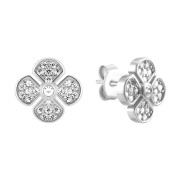 Срібні пусети з фіанітами (92-0002б)