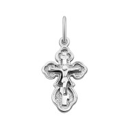 Срібний хрестик. Розп'яття Христове (2-0033.0.2)